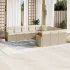 Set canapele de grădină cu perne, 11 piese, gri, poliratan GartenMobel Dekor