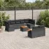 Set canapele de grădină cu perne, 10 piese, bej, poliratan GartenMobel Dekor