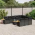 Set canapele de grădină cu perne, 11 piese, bej, poliratan GartenMobel Dekor