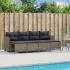 Set canapele de grădină cu perne, 5 piese, bej, poliratan GartenMobel Dekor