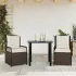 Set mobilier de grădină cu perne, 5 piese, bej, poliratan GartenMobel Dekor