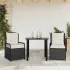 Set mobilier de grădină cu perne, 5 piese, bej, poliratan GartenMobel Dekor