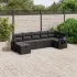 Set canapele de grădină cu perne, 7piese gri deschis poliratan GartenMobel Dekor
