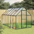 Sere cu cadru de bază, verde, 224x169x202 cm, aluminiu GartenMobel Dekor