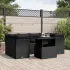Set canapele de grădină cu perne, 7 piese, maro, poliratan GartenMobel Dekor