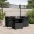 Set canapele de grădină cu perne, 5 piese, maro, poliratan GartenMobel Dekor
