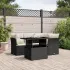 Set canapele de grădină cu perne, 5 piese, maro, poliratan GartenMobel Dekor
