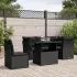 Set canapele de grădină cu perne, 6 piese, maro, poliratan GartenMobel Dekor