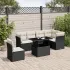 Set canapele de grădină, 7 piese, cu perne, bej, poliratan GartenMobel Dekor