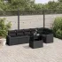 Set canapele de grădină, 7 piese, cu perne, bej, poliratan GartenMobel Dekor