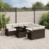 Set canapele de grădină cu perne, 9 piese gri deschis poliratan GartenMobel Dekor