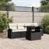 Set canapele de grădină cu perne, 5 piese, maro, poliratan GartenMobel Dekor