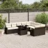Set canapele de grădină cu perne, 10 piese, bej, poliratan GartenMobel Dekor