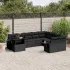 Set canapele de grădină cu perne 10 piese gri deschis poliratan GartenMobel Dekor