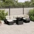 Set canapele de grădină, 8 piese, cu perne, bej, poliratan GartenMobel Dekor
