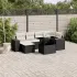 Set canapele de grădină cu perne, 7piese gri deschis poliratan GartenMobel Dekor
