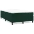 Pat box spring cu saltea, negru, 120x190 cm, catifea GartenMobel Dekor