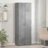 Bufet stejar artizanal 60 x 35 x 180 cm Lemn compozit GartenMobel Dekor