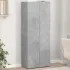 Dulap de birou, gri beton, 60x32x190 cm, PAL   GartenMobel Dekor