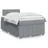Pat continental, gri deschis, 180x200 cm, material textil GartenMobel Dekor