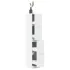 Dulap de farmacie, alb, 30x41x77,5 cm, lemn prelucrat GartenMobel Dekor