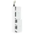 Dulap de farmacie, alb, 30x41x77,5 cm, lemn prelucrat GartenMobel Dekor