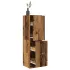 Dulap de farmacie, lemn vechi, 40x41x77,5 cm, lemn prelucrat GartenMobel Dekor