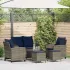 Set canapele de grădină cu perne, 6 piese, bej, poliratan GartenMobel Dekor