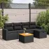 Set canapele de grădină cu perne, 6 piese, bej, poliratan GartenMobel Dekor