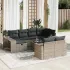 Set canapele de grădină cu perne, 11 piese, bej, poliratan GartenMobel Dekor