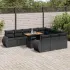 Set canapele de grădină cu perne, 11 piese, bej, poliratan GartenMobel Dekor