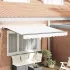 Cortina Retractabilă Manual Antracit 300 x 200 cm țesătură GartenMobel Dekor