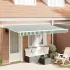 Cortina Retractabilă Manual Verde 400 x 200 cm țesătură GartenMobel Dekor