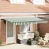 Cortina Retractabilă Manual Verde 400 x 200 cm țesătură GartenMobel Dekor