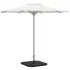 Plăci cu greutate umbrelă 4 buc Granit Negru Triunghiular 14 kg GartenMobel Dekor