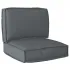Set de perne pentru palet 2 pcs Roșu Vin Material Oxford GartenMobel Dekor