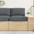 Set de perne pentru palet 2 pcs Antracit Material Oxford GartenMobel Dekor