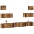 Set dulapuri TV, 7 piese, stejar sonoma, lemn prelucrat GartenMobel Dekor