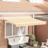 Cadru de copertină Gri deschis 250 x 200 cm GartenMobel Dekor