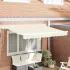 Cortina Retractabilă Manual Verde 250 x 200 cm țesătură GartenMobel Dekor