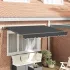 Cortina Retractabilă Manual Antracit 300 x 200 cm țesătură GartenMobel Dekor