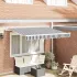 Cortina Retractabilă Antracit 300 x 200 cm țesătură GartenMobel Dekor