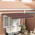 Cortina Retractabilă Manual Maro 300 x 200 cm țesătură GartenMobel Dekor