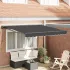 Cortina Retractabilă Manual Gri deschis 300 x 250 cm GartenMobel Dekor