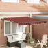 Cortina Retractabilă Bej 300 x 250 cm Țesătură și Aluminiu GartenMobel Dekor