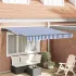 Cortina Retractabilă Gri deschis 350 x 250 cm GartenMobel Dekor