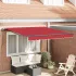 Cortina Retractabilă Manual Bej 300 x 250 cm Poliester și oțel GartenMobel Dekor