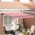 Cortina Retractabilă Manual Bej 300 x 250 cm Poliester și oțel GartenMobel Dekor