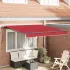 Cortina Retractabilă Manual Verde și galben 350 x 250 cm GartenMobel Dekor