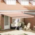 Cortina Retractabilă Manual Galben și portocalie 400 × 300 cm GartenMobel Dekor